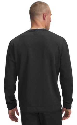 Under Armour Fleece Crew suéter de hombre, negro