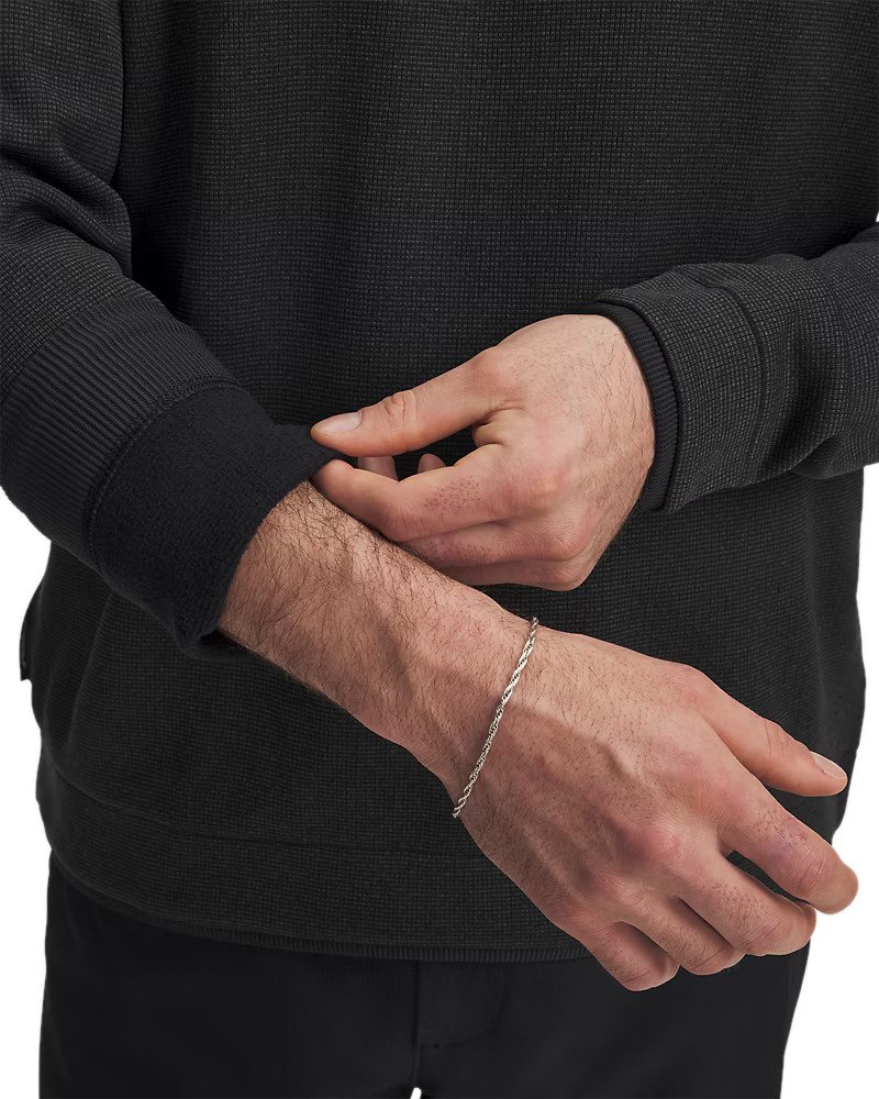Under Armour Fleece Crew suéter de hombre, negro