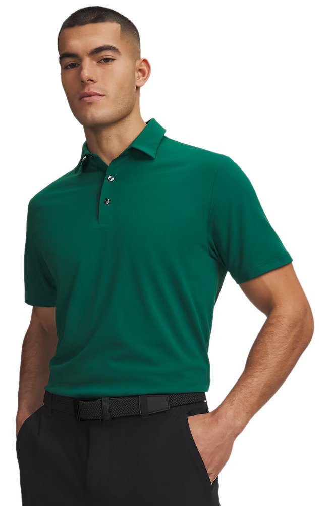 Under Armour ArmourDry polo de hombre, verde/midnight navy