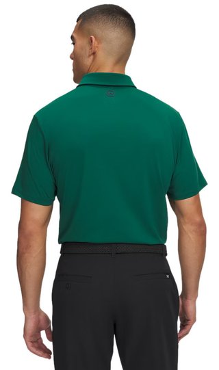 Under Armour ArmourDry polo de hombre, verde/midnight navy