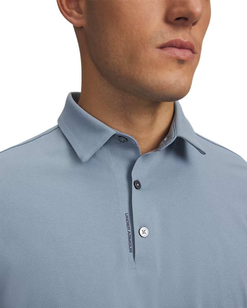 Under Armour ArmourDry polo de hombre, blue wind/midnight navy