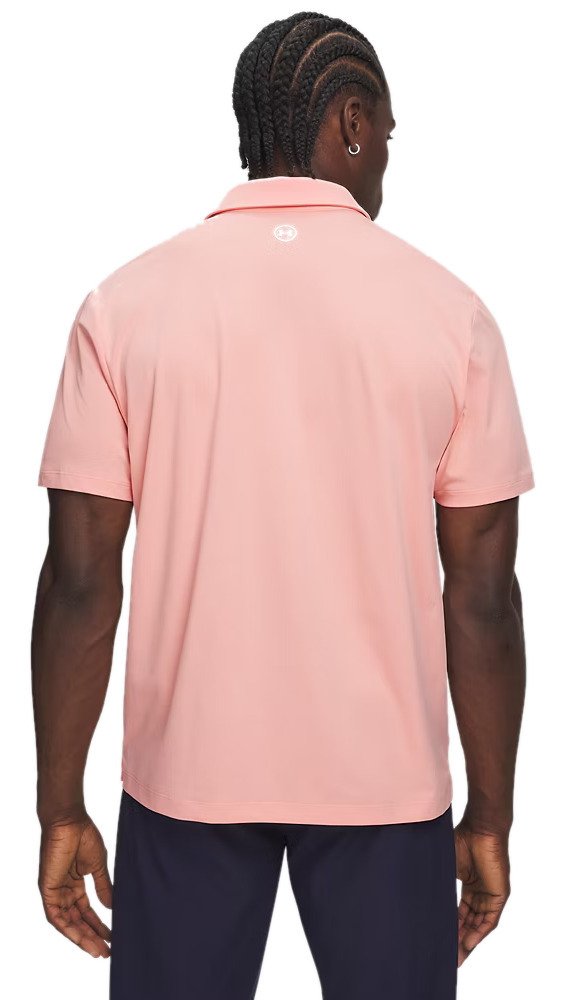 Under Armour ArmourDry polo de hombre, rosa