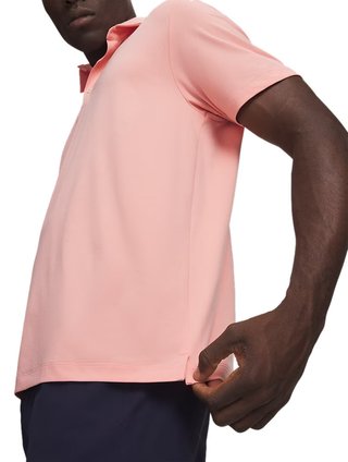 Under Armour ArmourDry polo de hombre, rosa