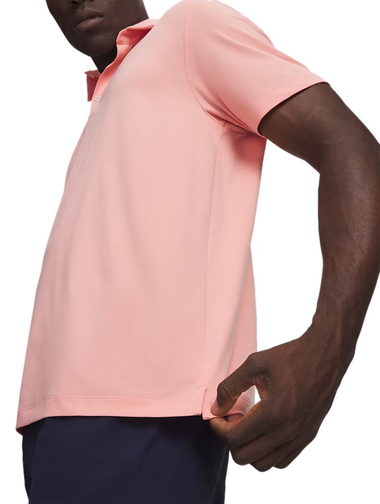 Under Armour ArmourDry polo de hombre, rosa