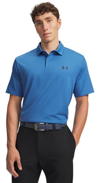 Under Armour Matchplay polo de hombre, aegean blue/academy