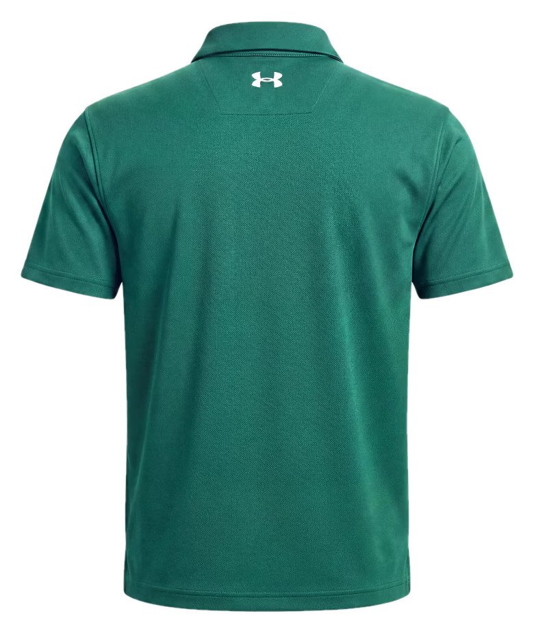Under Armour Tee To Green Pique polo de hombre, campus ivy/blanco