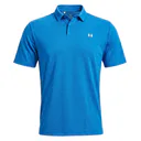 Under Armour Tee To Green Pique polo de hombre, aegean blue/blanco