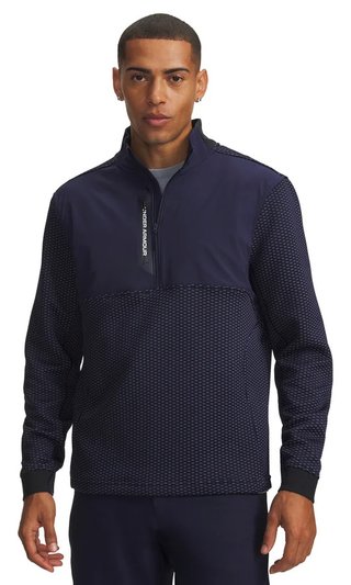 Under Armour Drive Pro Hybrid HZ chaqueta de hombre, midnight navy/blanco