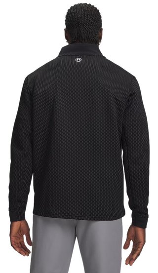 Under Armour Drive Pro Hybrid FZ sudadera de hombre, negro/blanco