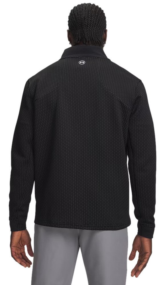 Under Armour Drive Pro Hybrid FZ sudadera de hombre, negro/blanco