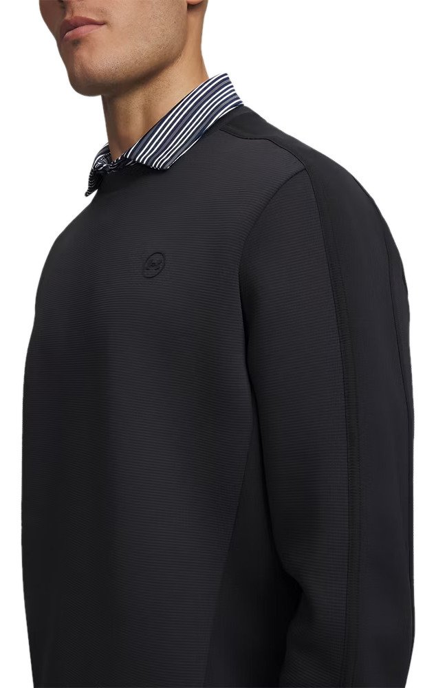 Under Armour UA Drive Crew capa intermedia de hombre, negra
