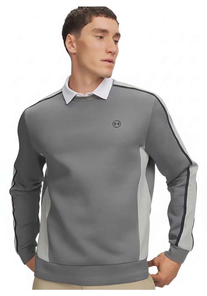 Under Armour UA Drive Crew capa intermedia de hombre, gris
