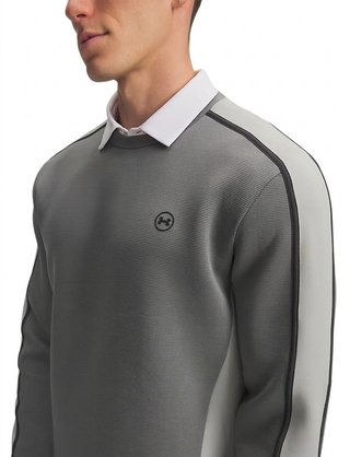 Under Armour UA Drive Crew capa intermedia de hombre, gris