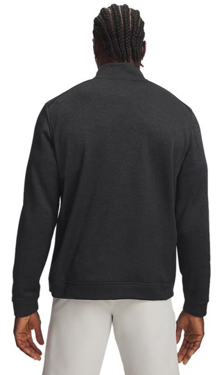 Under Armour Sweaterfleece Hybrid HZ sudadera de hombre, negra