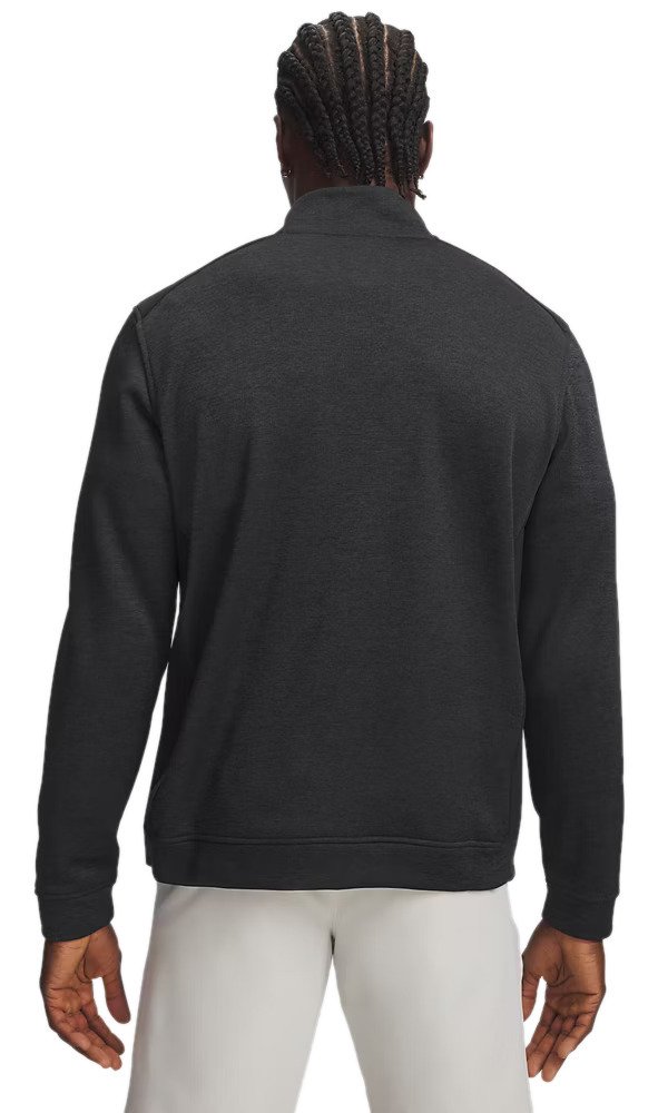 Under Armour Sweaterfleece Hybrid HZ sudadera de hombre, negra