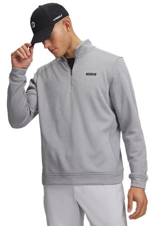 Under Armour Sweaterfleece Hybrid HZ sudadera de hombre, gris