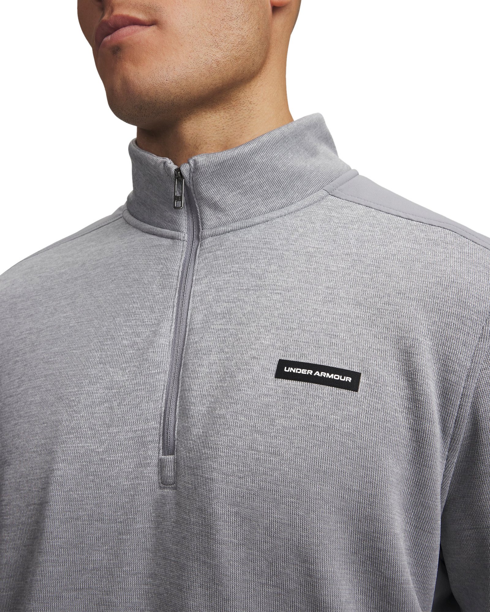 Under Armour Sweaterfleece Hybrid HZ sudadera de hombre, gris