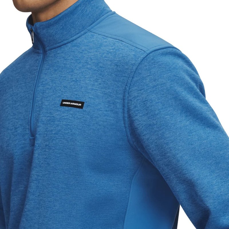 Under Armour Sweaterfleece Hybrid HZ sudadera de hombre, azul