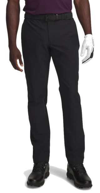 Under Armour Tech Tapered pantalones de hombre, negro/blanco