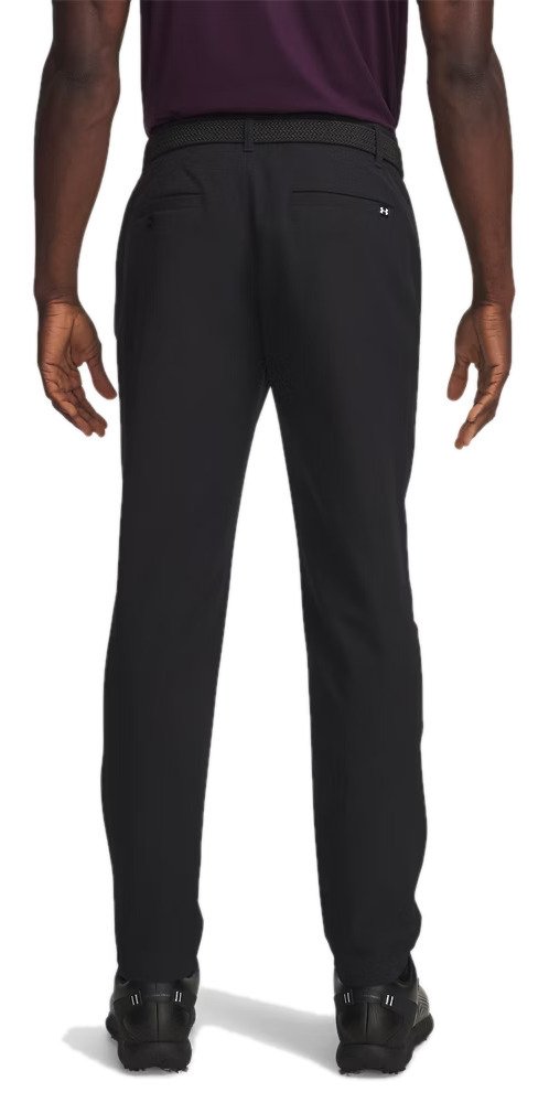 Under Armour Tech Tapered pantalones de hombre, negro/blanco