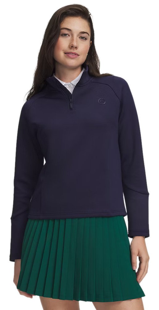 Under Armour UA Drive Midlayer 1/4 zip sudadera de mujer, azul