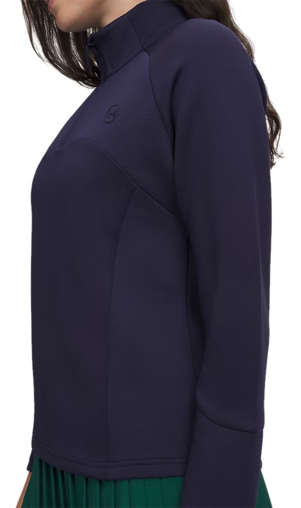 Under Armour UA Drive Midlayer 1/4 zip sudadera de mujer, azul