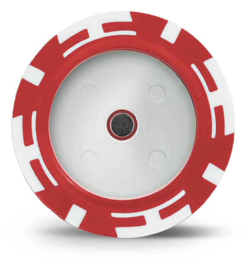 Masters Golf Poker Chip Disc Holder, rojo