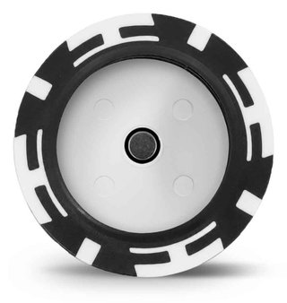 Masters Golf Poker Chip Disc Holder, negro