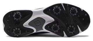 FootJoy Qualifier zapatos de golf de hombre, negro/blanco/gris