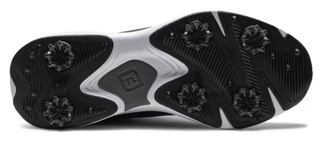 FootJoy Qualifier zapatos de golf de hombre, negro/blanco/gris