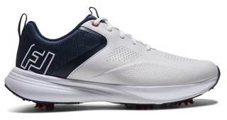 FootJoy Qualifier zapatos de golf de hombre, blanco/azul/rojo