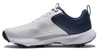 FootJoy Qualifier zapatos de golf de hombre, blanco/azul/rojo