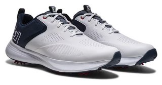 FootJoy Qualifier zapatos de golf de hombre, blanco/azul/rojo