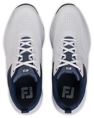 FootJoy Qualifier zapatos de golf de hombre, blanco/azul/rojo