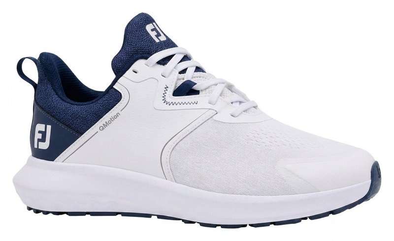 FootJoy Qmotion zapatos de golf de hombre, blanco/marino