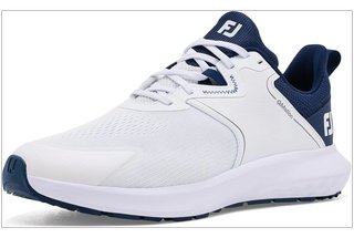FootJoy Qmotion zapatos de golf de hombre, blanco/marino