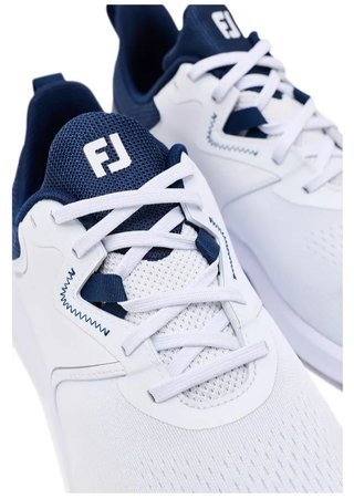 FootJoy Qmotion zapatos de golf de hombre, blanco/marino