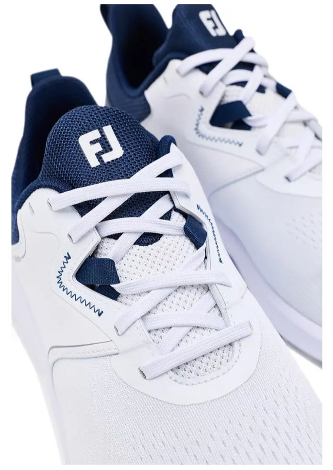 FootJoy Qmotion zapatos de golf de hombre, blanco/marino