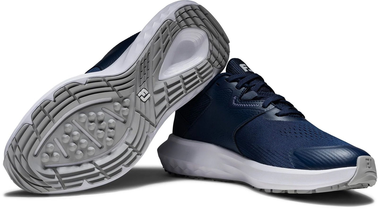 FootJoy Qmotion zapatos de golf de mujer, navy/azul/morado