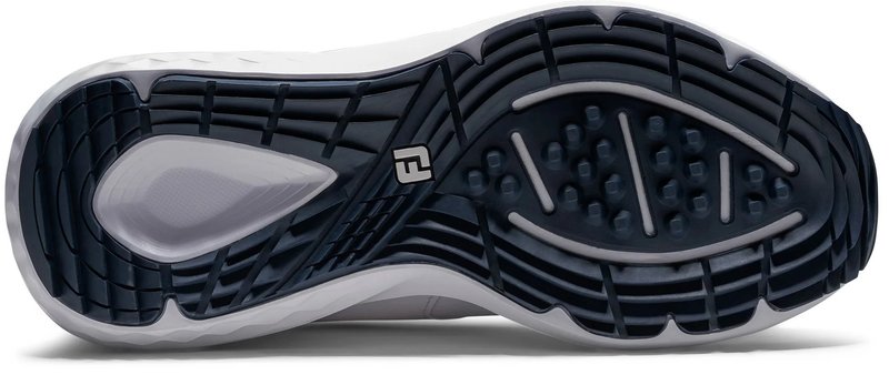FootJoy Qmotion zapatos de golf de mujer, blanco/azul/rosa