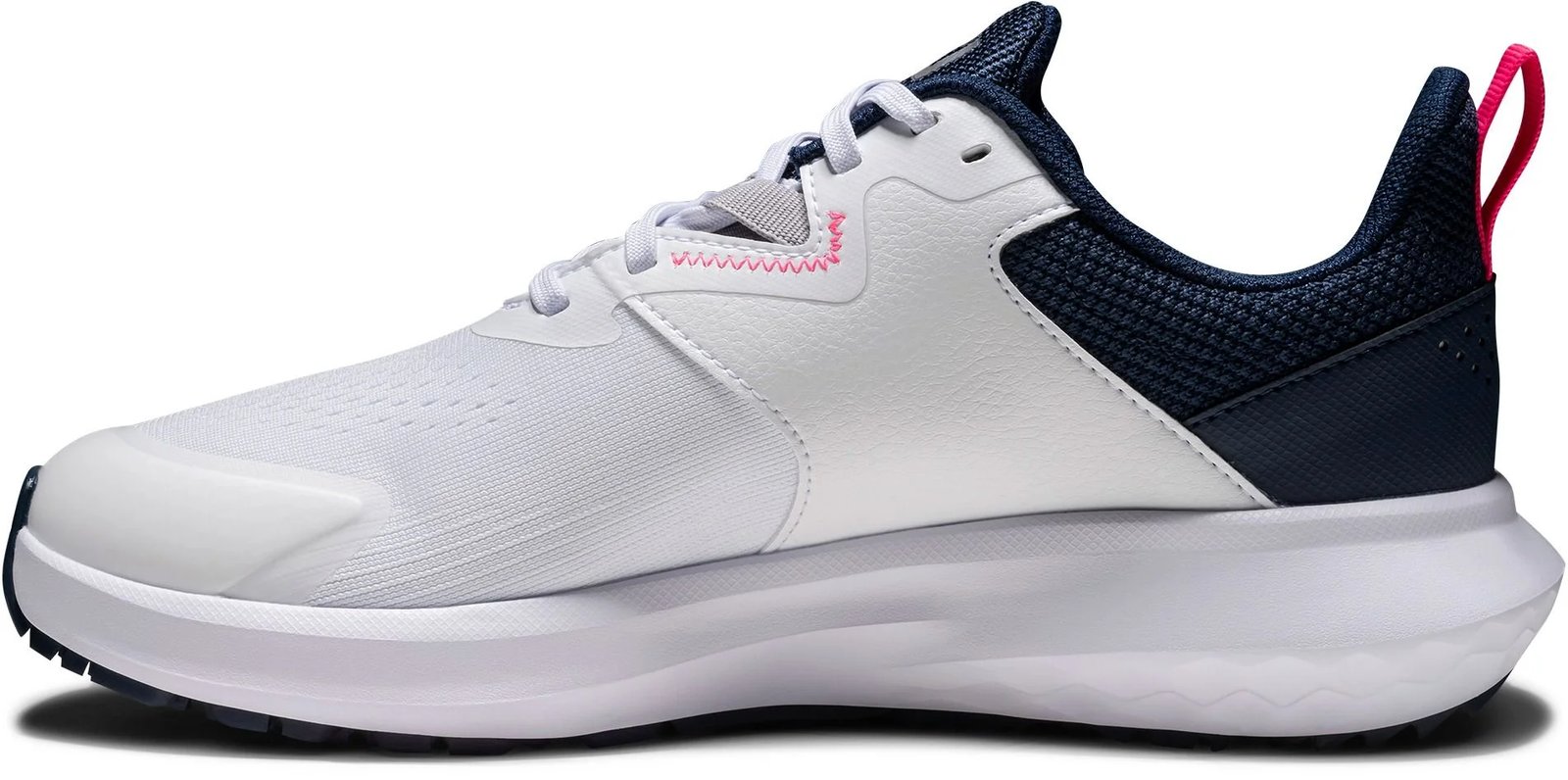 FootJoy Qmotion zapatos de golf de mujer, blanco/azul/rosa