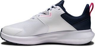 FootJoy Qmotion zapatos de golf de mujer, blanco/azul/rosa