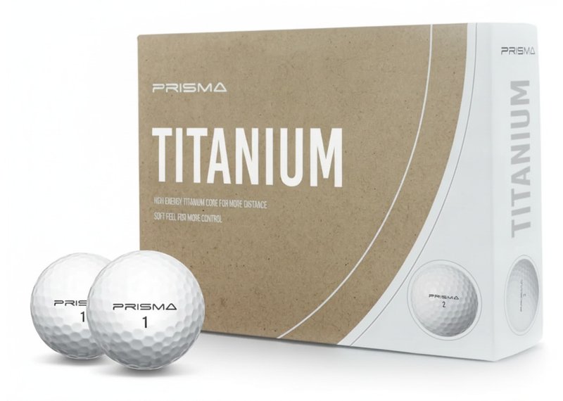 Masters Golf Prisma Titanium bolas de golf (12 bolas)