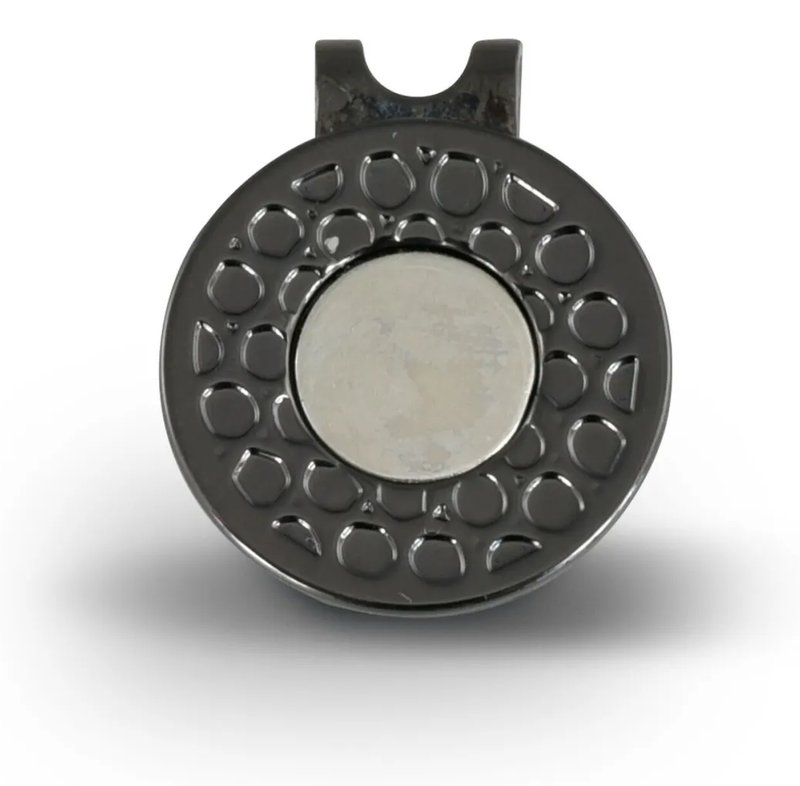 Masters Golf Deluxe Magnetic Hat Clip, dorado/gun metal