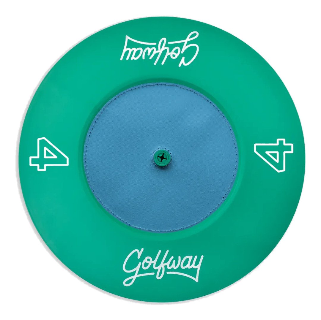 Masters Golf Golfway Play Hole Target, azul