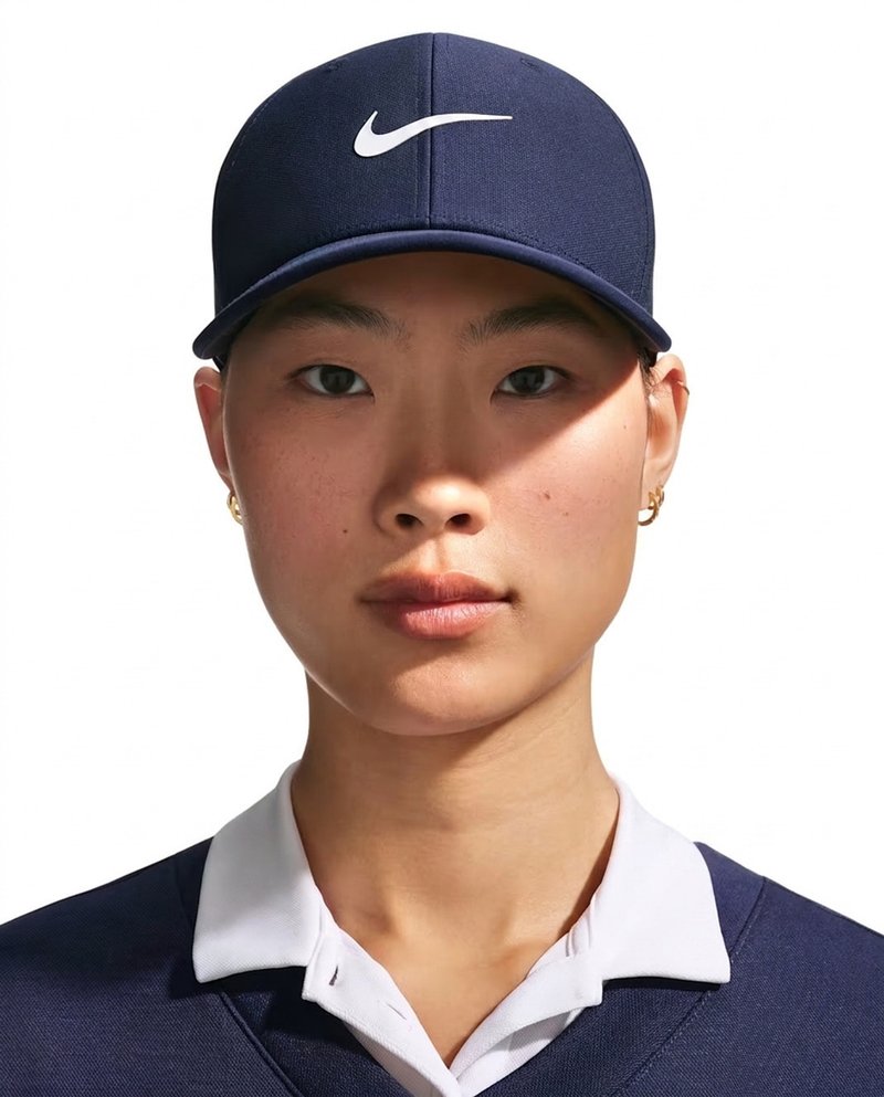 Nike Rise unisex gorra de golf, azul marino/blanco