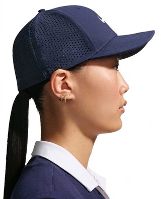 Nike Rise unisex gorra de golf, azul marino/blanco