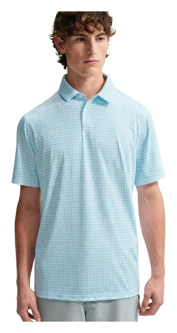 Nike Velocity polo de hombre, blanco/azul