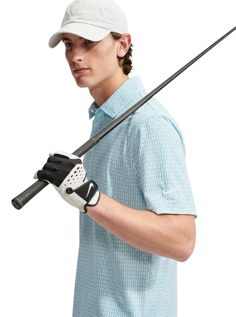 Nike Velocity polo de hombre, blanco/azul