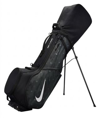 Nike Air Sport 2 stand bag, negro/iron grey/blanco